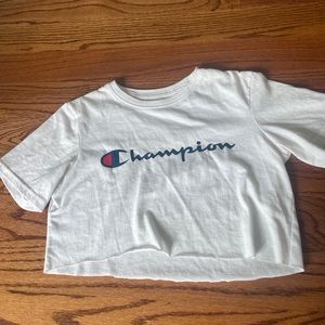 cropped champion top